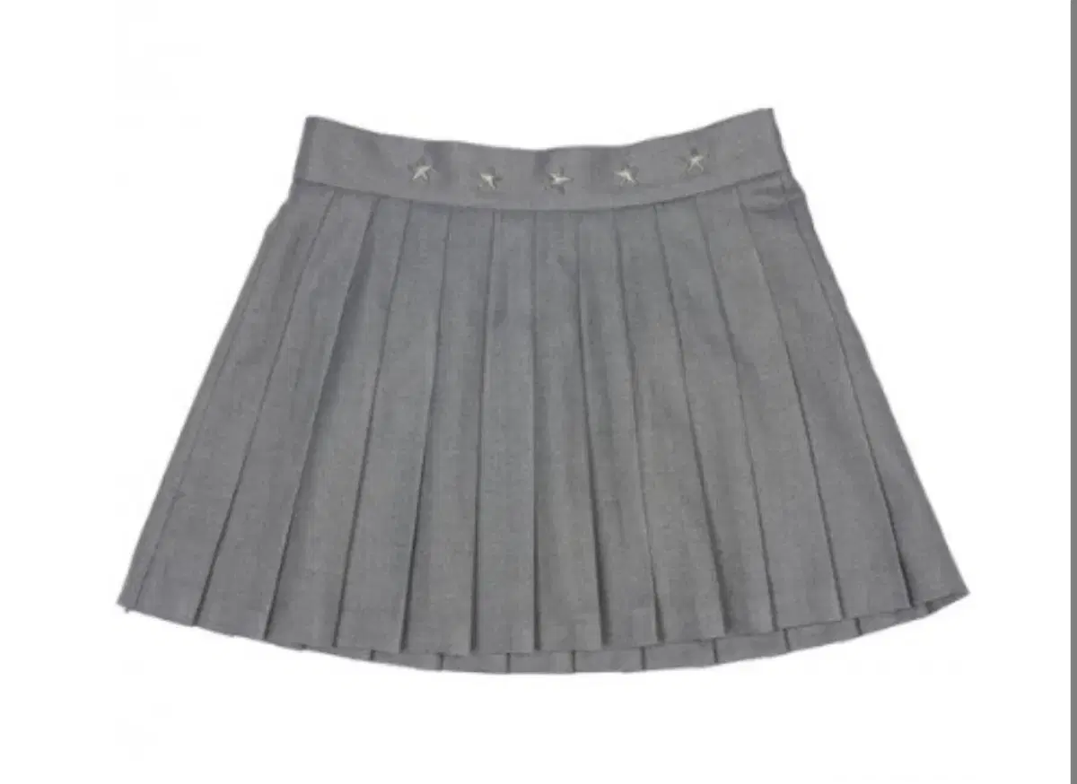 Dared STAR RIVET PLEATED MINI SKIRT